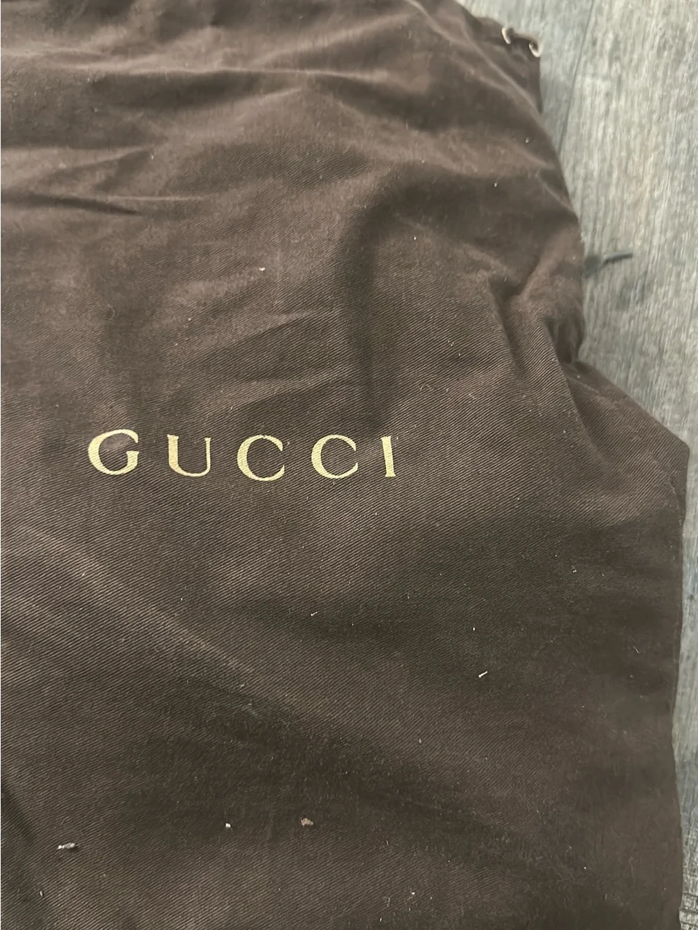 Gucci Men’s IMPRIME Military/Olive Green Metallic Sneakers [233321] sz 8.5 G